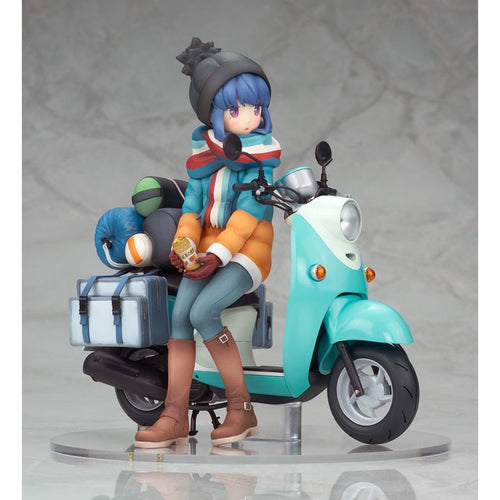 Alter 1/10 Scale Figure Yuru Camp (Laid-Back Camp) : Rin Shima with Scooter