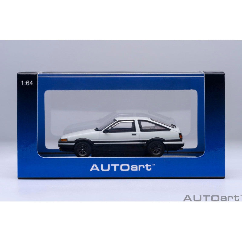 AUTOart 1/64 Scale Composite die-cast model Initial D : Toyota Sprinter Trueno [AE86] (Fujiwara Tofu Store)
