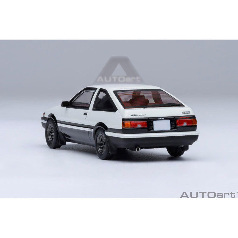 AUTOart 1/64 Scale Composite die-cast model Initial D : Toyota Sprinter Trueno [AE86] (Fujiwara Tofu Store)