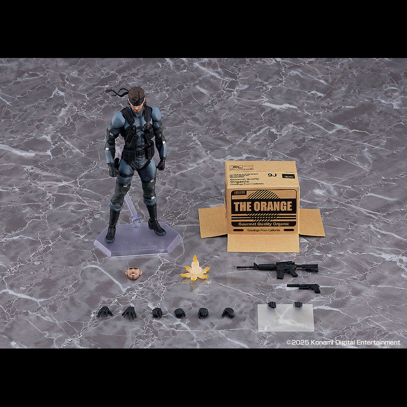 [PRE-ORDER] figma Action Figure METAL GEAR SOLID2 SONS OF LIBERTY : Solid Snake MGS2 ver. Updated Edition