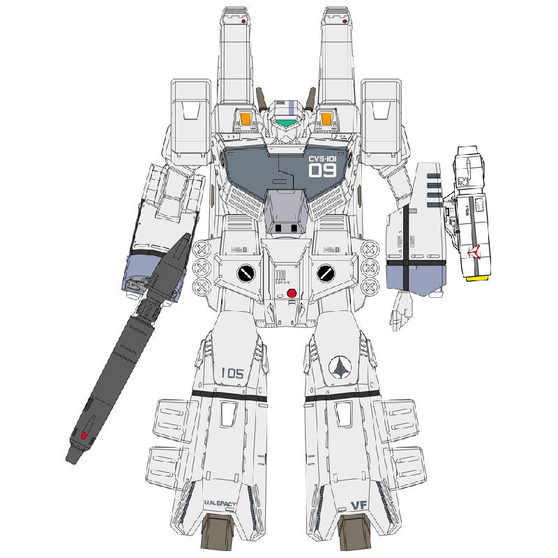 Hasegawa 1/72 Scale Plastic Model  Super Dimension Fortress Macross : VF-1A Armored Valkyrie "Operation Bullseye Part2"