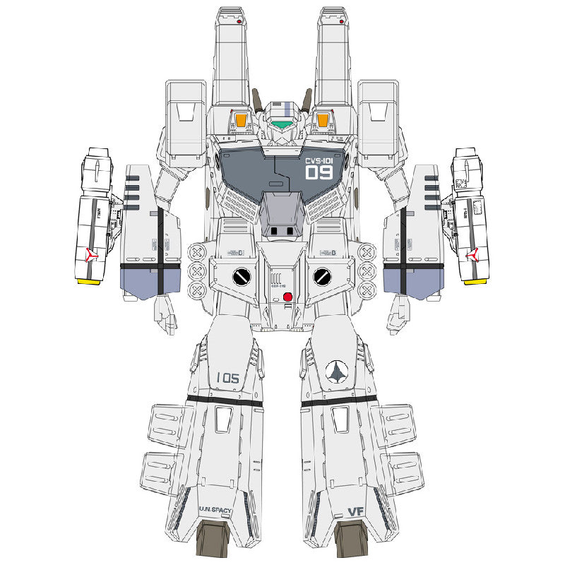 Hasegawa 1/72 Scale Plastic Model  Super Dimension Fortress Macross : VF-1A Armored Valkyrie "Operation Bullseye Part2"