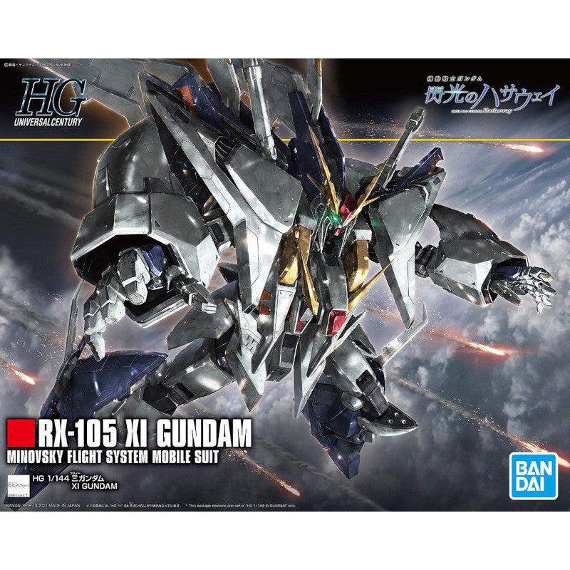 HGUC 1/144 Plastic Model Mobile Suit Gundam Hathaway's Flash : RX-105 XI Gundam