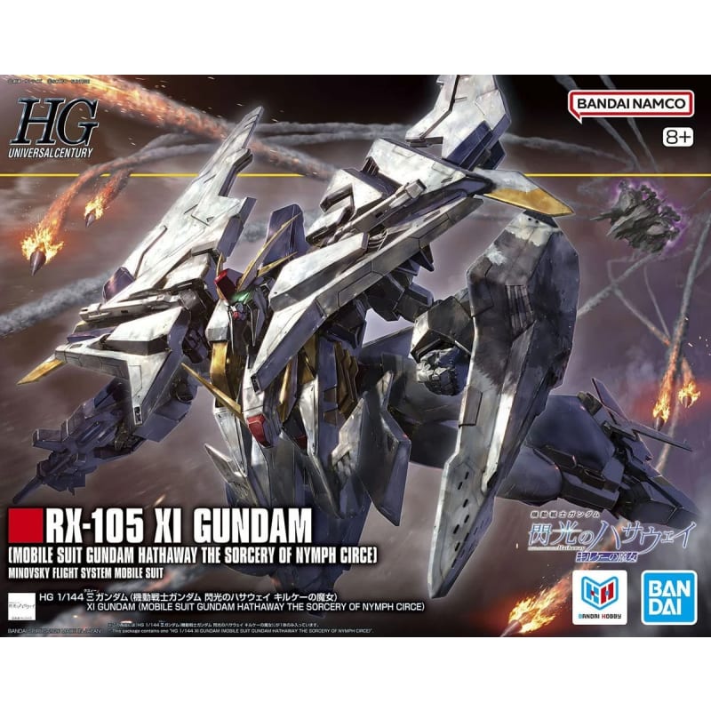 HGUC 1/144 Plastic Model Mobile Suit Gundam Hathaway's Flash The Sorcery of Nymph Circe : RX-105 XI Gundam (The Sorcery of Nymph Circe Ver.)
