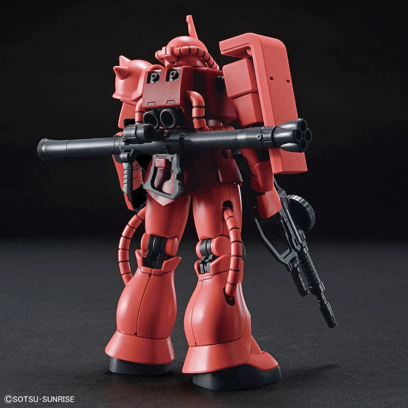 HGUC 1/144 Plastic Model Mobile Suit Gundam : MS-06S Zaku II Char Aznable Custom (Revive ver.)