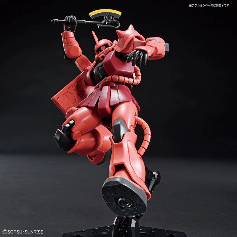 HGUC 1/144 Plastic Model Mobile Suit Gundam : MS-06S Zaku II Char Aznable Custom (Revive ver.)