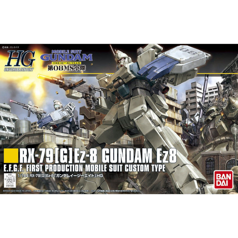 HGUC 1/144 Plastic Model 	Mobile Suit Gundam The 08th MS Team : RX-79[G] Ez-8 Gundam Ez8