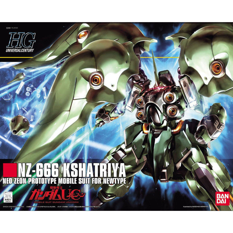 HGUC 1/144 Plastic Model Mobile Suit Gundam Unicorn : NZ-666 Kshatriya