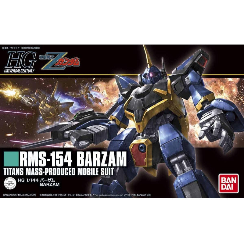 HGUC  1/144 Plastic Model Mobile Suit Zeta Gundam : RMS-154 Barzam