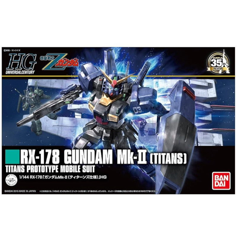 HGUC  1/144 Plastic Model Mobile Suit Zeta Gundam : RX-178 Gundam Mk-II (Titans Type)