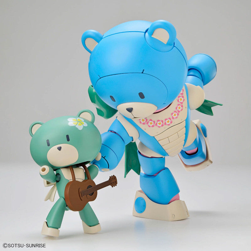 High Grade 1/144 Plastic Model Gundam Build Metaverse : Beargguy Ohana & Alohalo Set