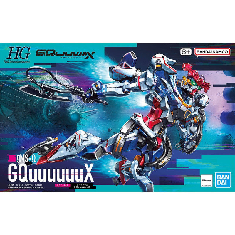 High Grade 1/144 Plastic Model Mobile Suit Gundam GQuuuuuuX : GQuuuuuuX