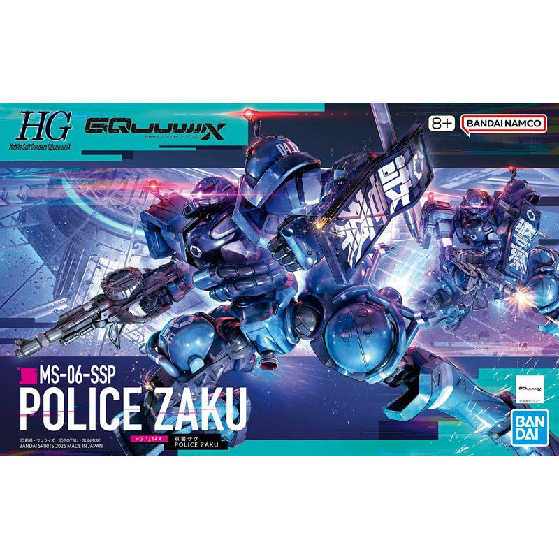 High Grade 1/144 Plastic Model Mobile Suit Gundam GQuuuuuuX : Police Zaku