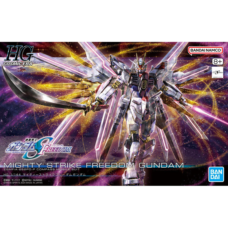 High Grade 1/144 Plastic Model 	Mobile Suit Gundam SEED FREEDOM : Mighty Strike Freedom Gundam