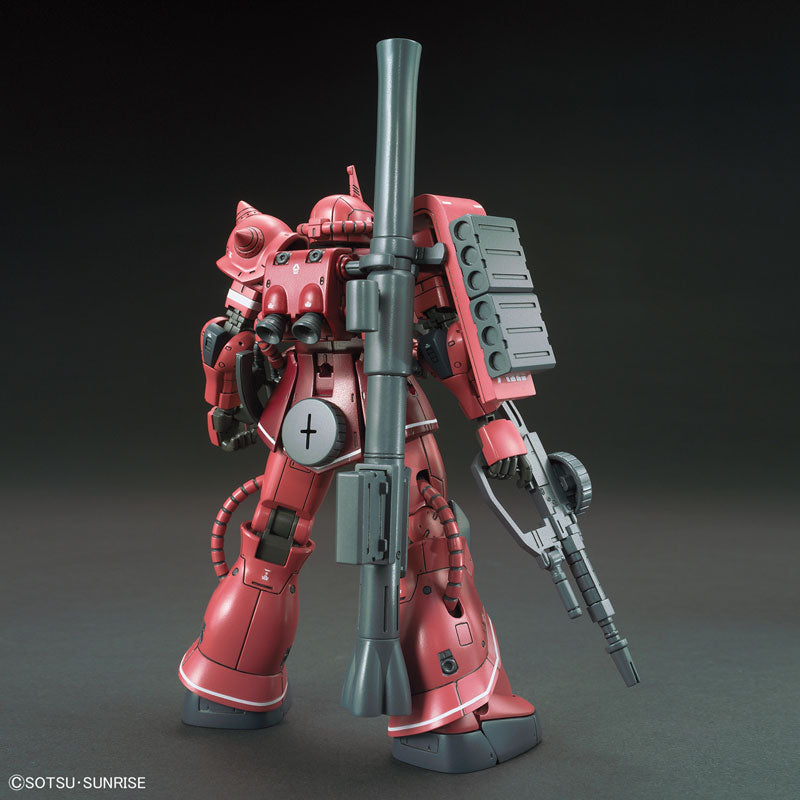 High Grade 1/144 Plastic Model Mobile Suit Gundam THE ORIGIN : MS-06S Zaku II (Red Comet Ver.)