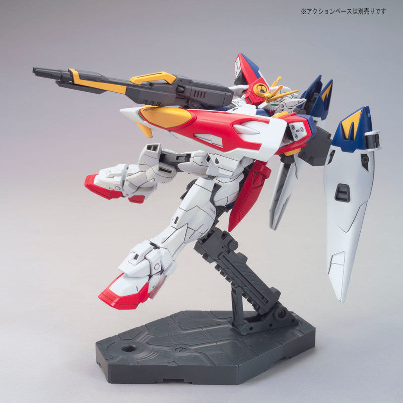 High Grade 1/144 Plastic Model New Mobile Report Gundam Wing : XXXG-00W0 Wing Gundam Zero