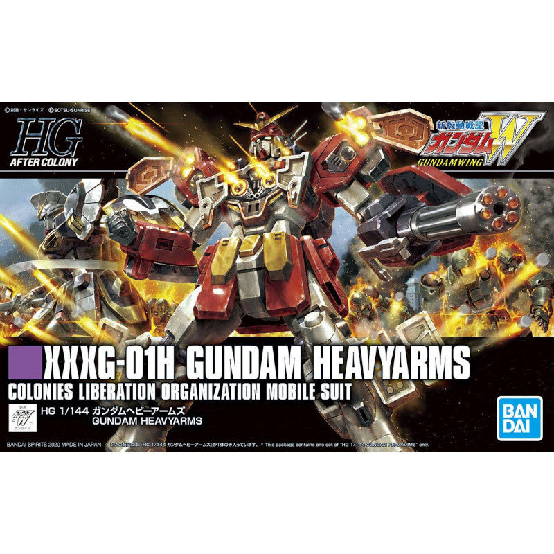 High Grade 1/144 Plastic Model New Mobile Report Gundam Wing : XXXG-01H Gundam Heavyarms
