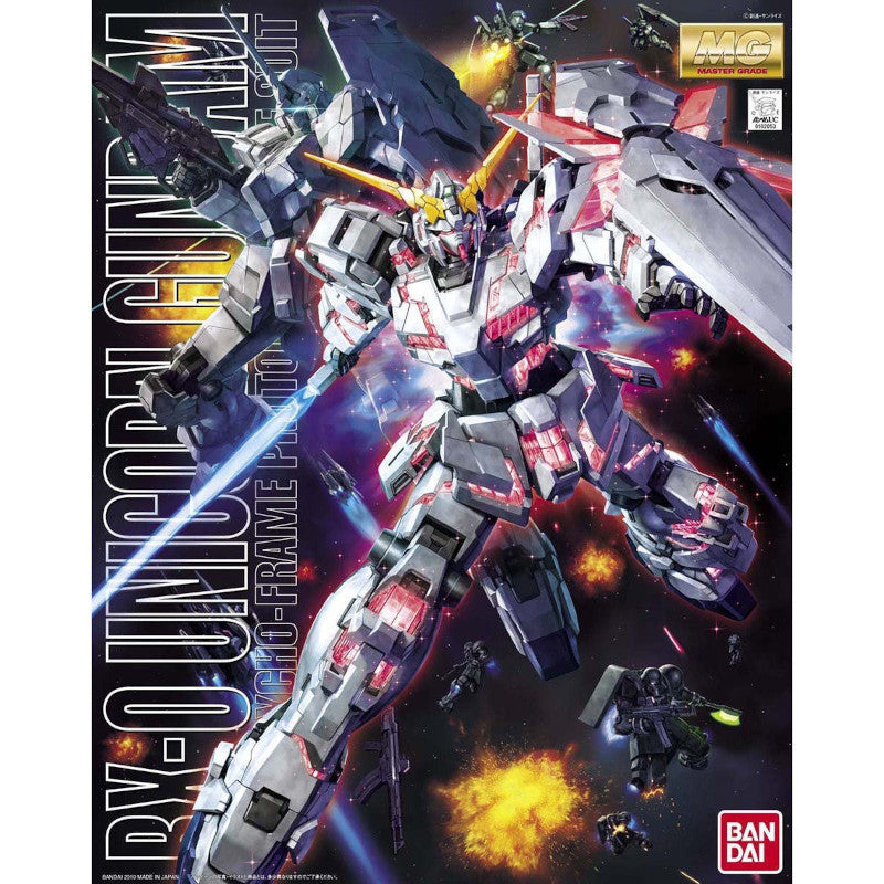 MG 1/100 Plastic Model Mobile Suit Gundam Mobile Suit Gundam Unicorn : RX-0 Unicorn Gundam