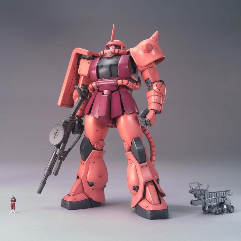MG 1/100 Plastic Model Mobile Suit Gundam : MS-06S Zaku II Char's Custom Ver.2.0