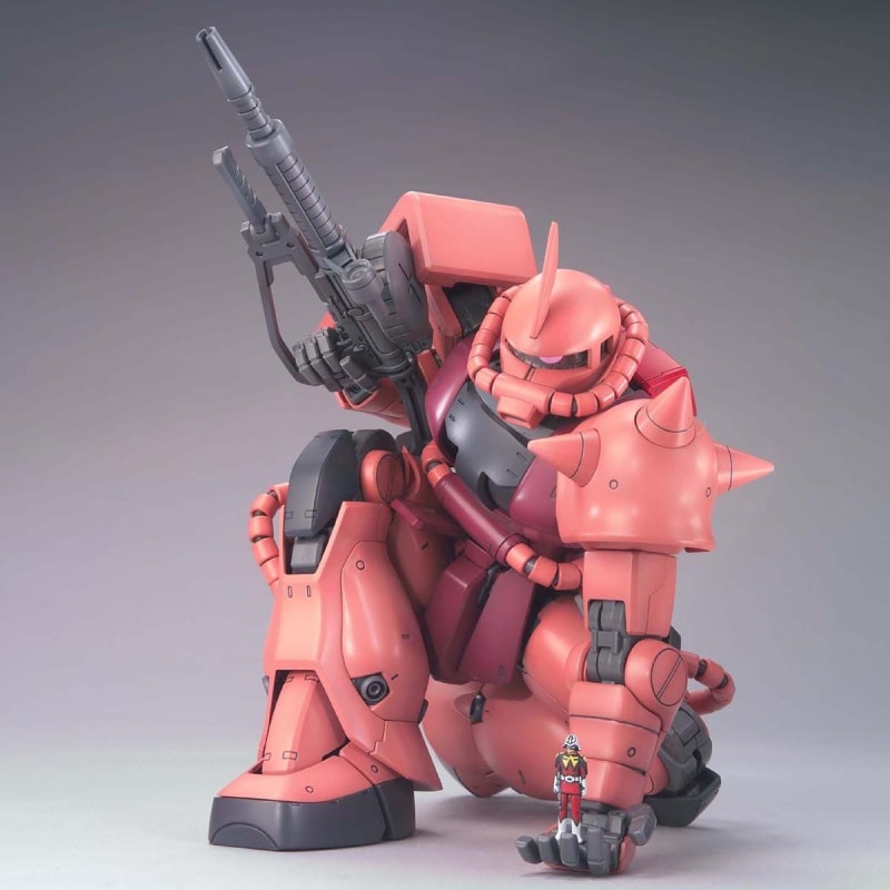 MG 1/100 Plastic Model Mobile Suit Gundam : MS-06S Zaku II Char's Custom Ver.2.0