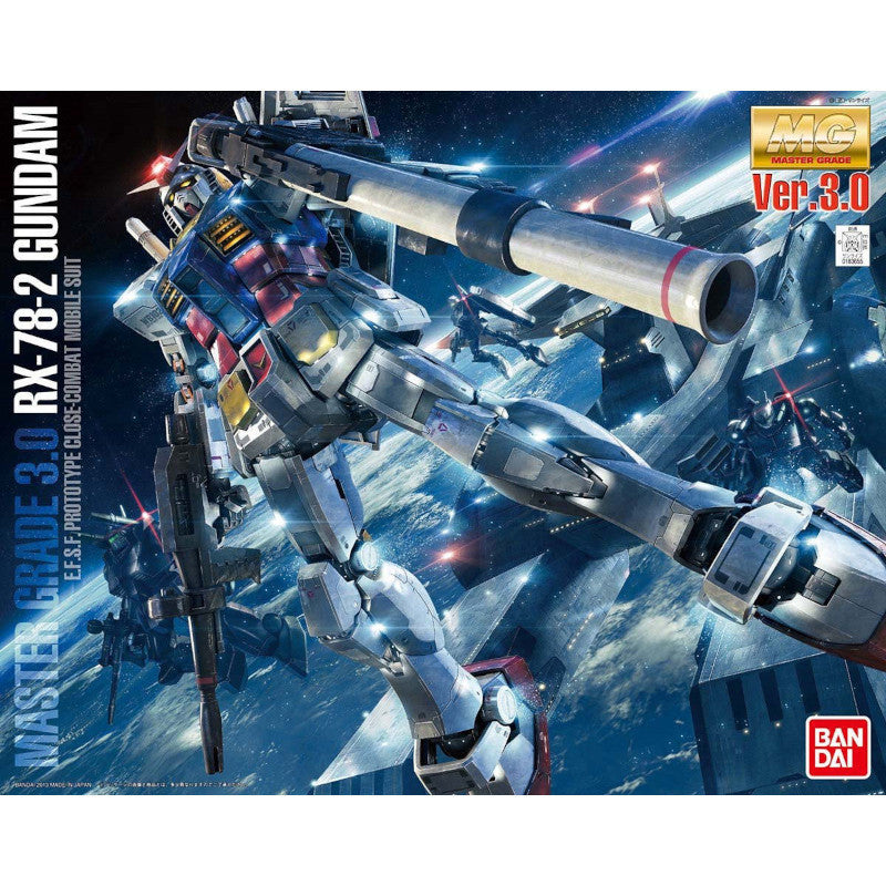 MG 1/100 Plastic Model Mobile Suit Gundam : RX-78-2 Gundam Ver.3.0