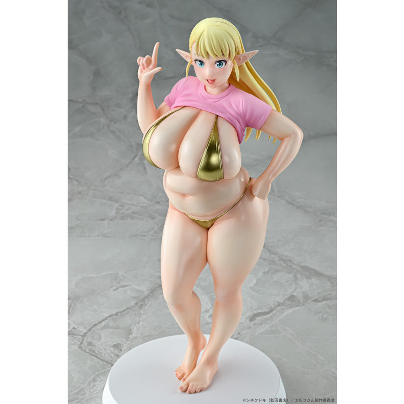 [PRE-ORDER] Q-six 1/7 Scale Figure Elf-san wa Yaserarenai. : Erufu Gold ver.