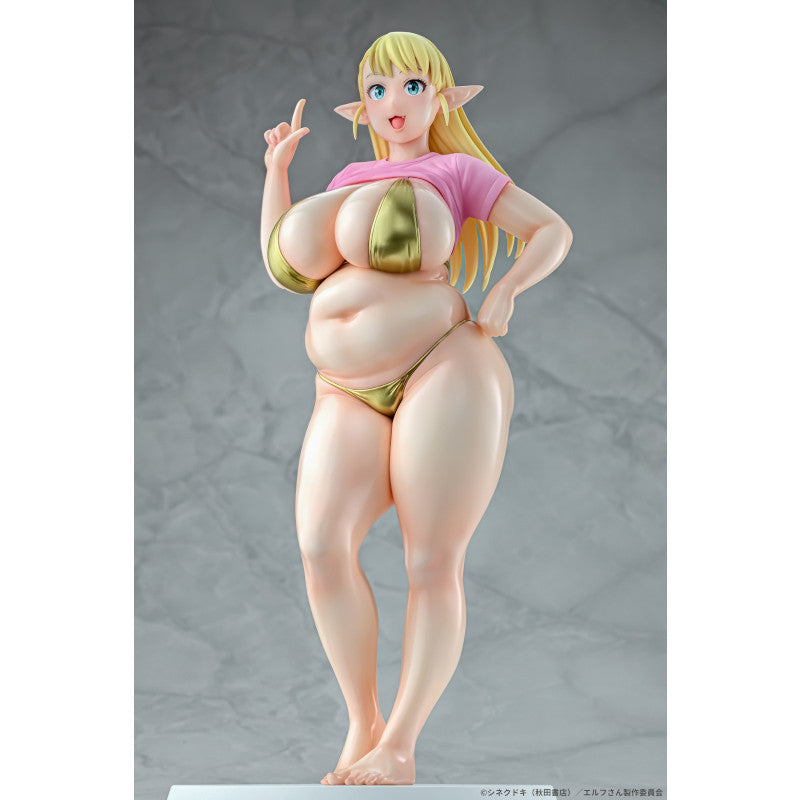 [PRE-ORDER] Q-six 1/7 Scale Figure Elf-san wa Yaserarenai. : Erufu Gold ver.
