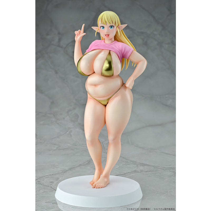 [PRE-ORDER] Q-six 1/7 Scale Figure Elf-san wa Yaserarenai. : Erufu Gold ver.