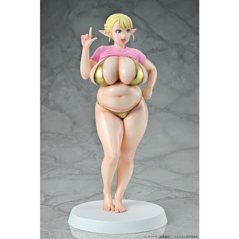 [PRE-ORDER] Q-six 1/7 Scale Figure Elf-san wa Yaserarenai. : Erufu Gold ver.
