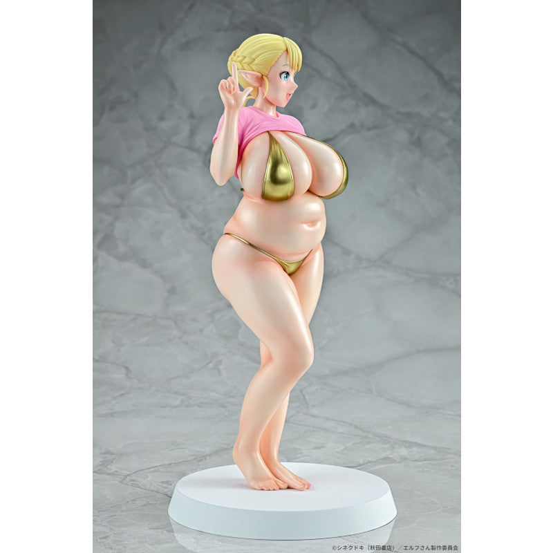 [PRE-ORDER] Q-six 1/7 Scale Figure Elf-san wa Yaserarenai. : Erufu Gold ver.