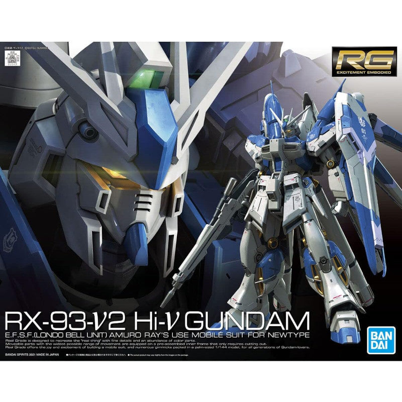 RG 1/144 Plastic Model Mobile Suit Gundam Char's Counterattack : RX-93-ν2 Hi-ν Gundam