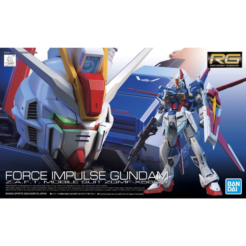 RG 1/144 Plastic Model Mobile Suit Gundam SEED Destiny : ZGMF-X56S/a Force Impulse Gundam