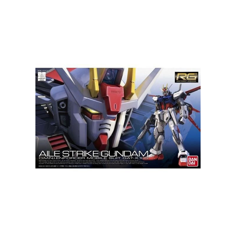 RG 1/144 Plastic Model Mobile Suit Gundam SEED : GAT-X105 Aile Strike Gundam