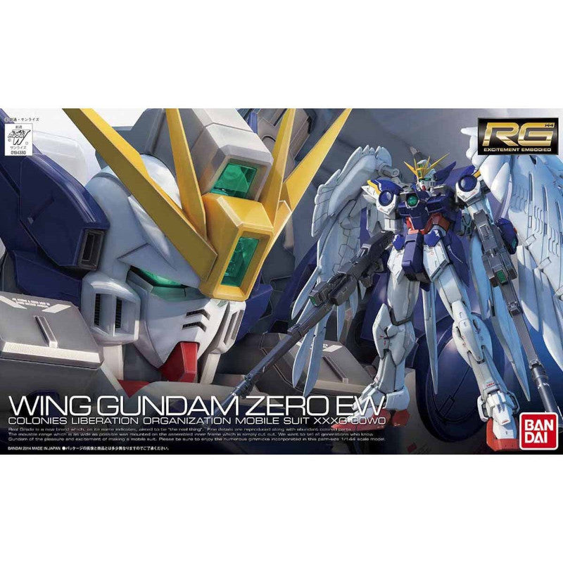 RG 1/144 Plastic Model New Mobile Report Gundam Wing Endless Waltz : XXXG-00W0 Wing Gundam Zero