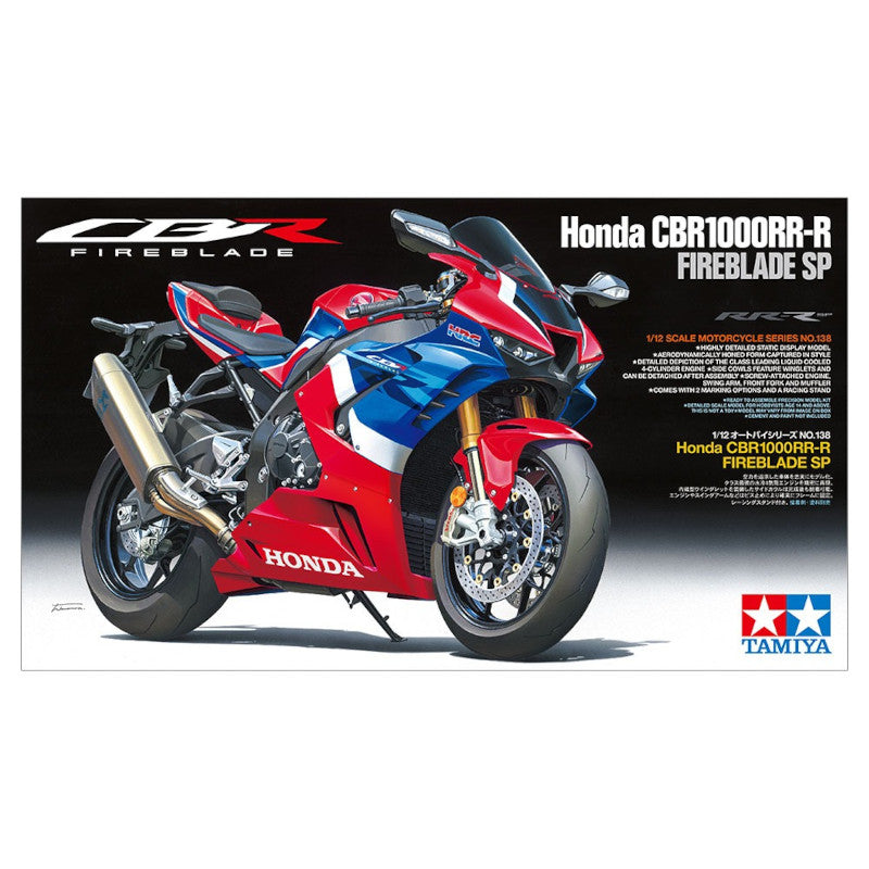 TAMIYA 1/12 Plastic Model : CBR1000RR-R FIREBLADE SP