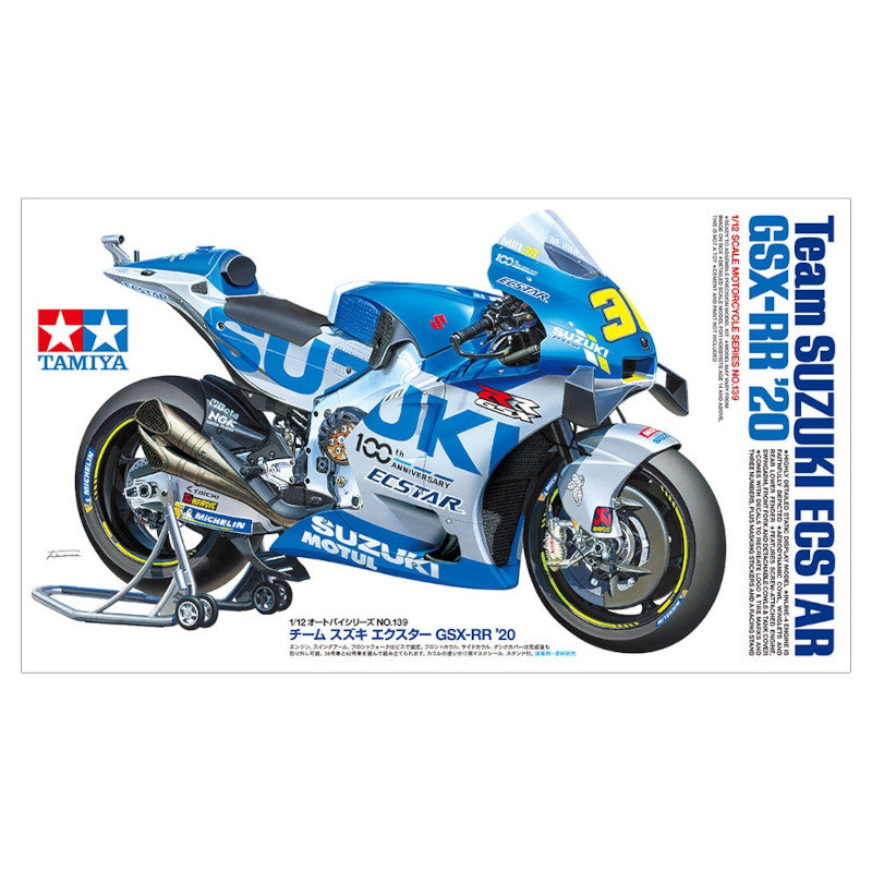 TAMIYA 1/12 Plastic Model : Team SUZUKI ECSTAR GSX-RR '20