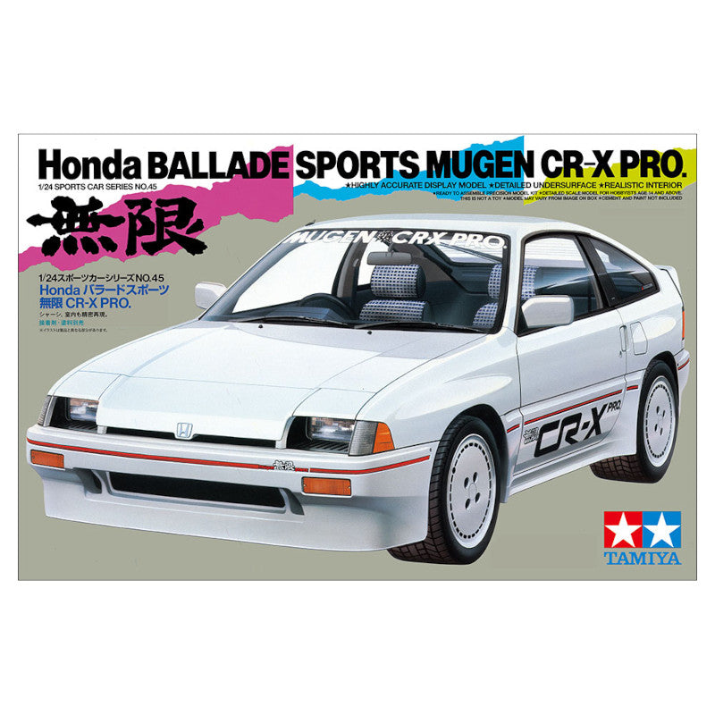 TAMIYA 1/24 Plastic Model : Honda BALLADE SPORTS MUGEN CR-X PRO