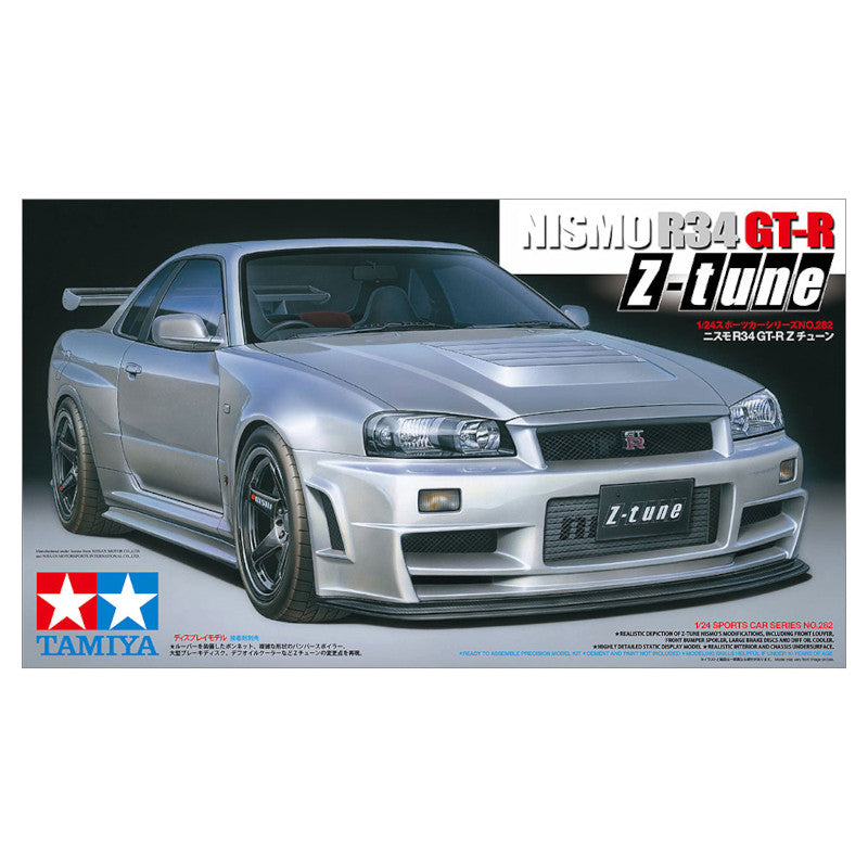 TAMIYA 1/24 Plastic Model : NISMO R34 GT-R Z-Tune