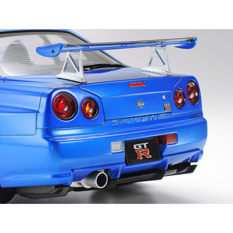 TAMIYA 1/24 Plastic Model : NISSAN SKYLINE GT-R V-spec II (R34)