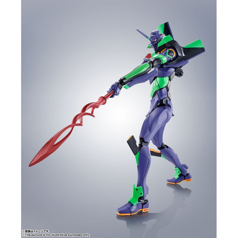 [PRE-ORDER] THE ROBOT SPIRITS <SIDE EVA> Evangelion : Evangelion EVA-01 + Cassius's Spear (Renewal Color Edition)