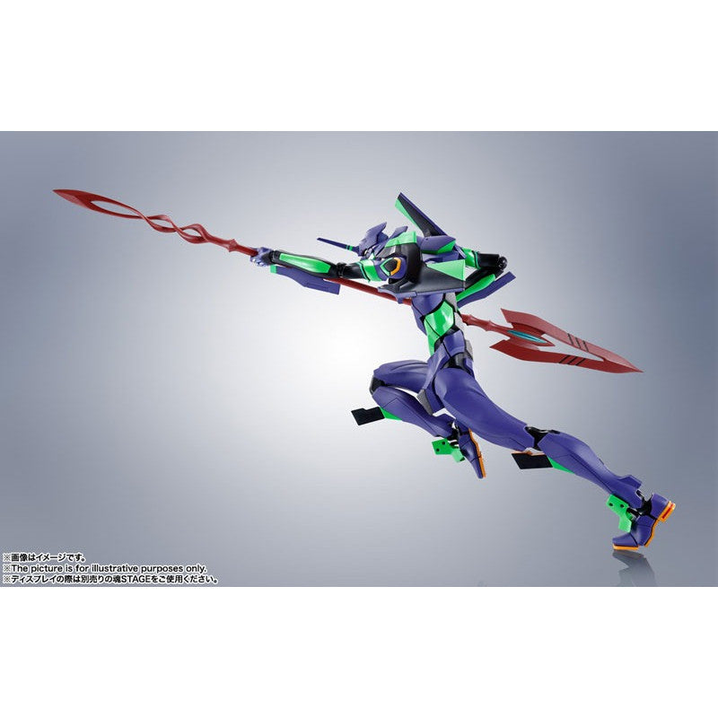 [PRE-ORDER] THE ROBOT SPIRITS <SIDE EVA> Evangelion : Evangelion EVA-01 + Cassius's Spear (Renewal Color Edition)