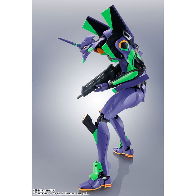 [PRE-ORDER] THE ROBOT SPIRITS <SIDE EVA> Evangelion : Evangelion EVA-01 + Cassius's Spear (Renewal Color Edition)