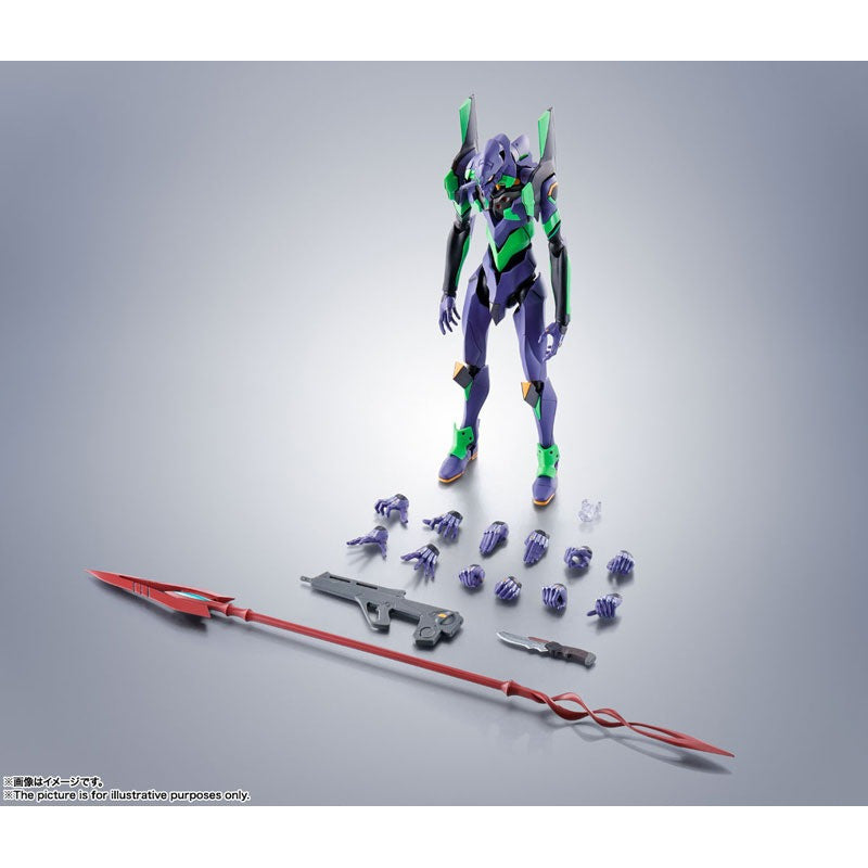 [PRE-ORDER] THE ROBOT SPIRITS <SIDE EVA> Evangelion : Evangelion EVA-01 + Cassius's Spear (Renewal Color Edition)