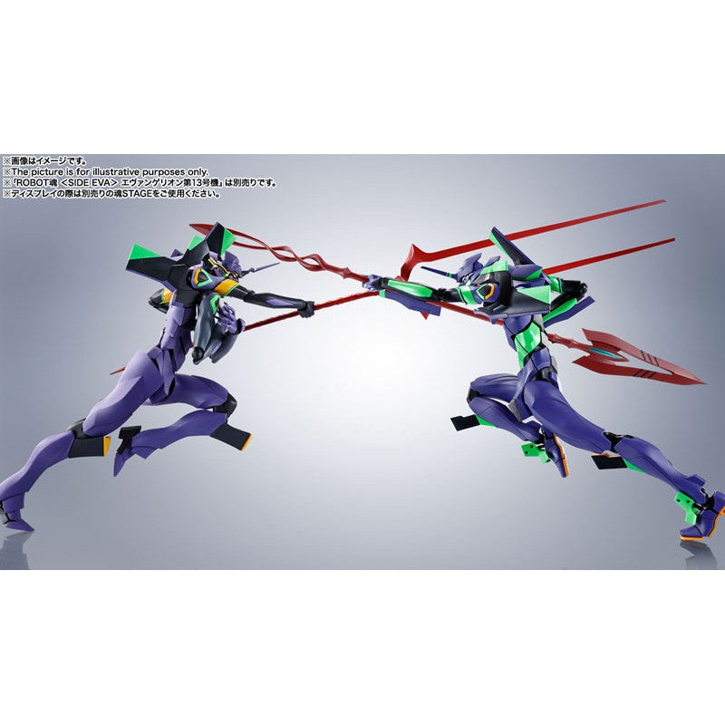 [PRE-ORDER] THE ROBOT SPIRITS <SIDE EVA> Evangelion : Evangelion EVA-01 + Cassius's Spear (Renewal Color Edition)