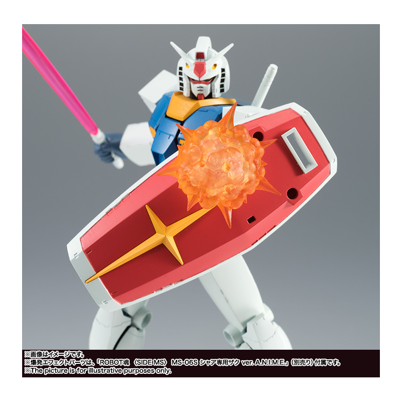 THE ROBOT SPIRITS <SIDE MS> Mobile Suit Gundam Series : RX-78-2 GUNDAM ver. A.N.I.M.E. (Rerelease Edition)