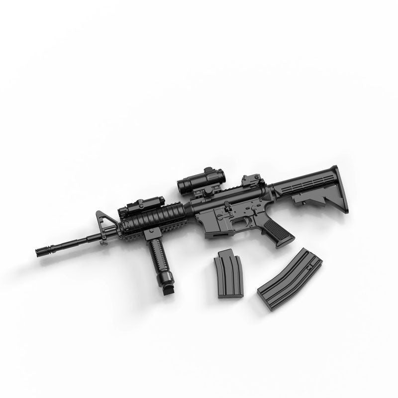 Tomytec 1/12 Scale Plastic Model : LittleArmory [LA050] M4A1 Type 2.0