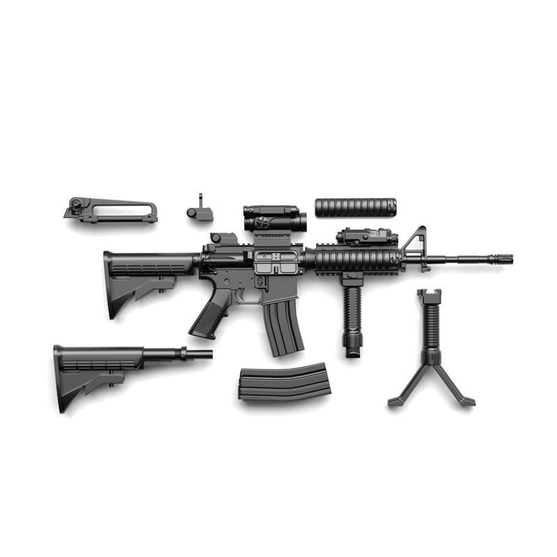 Tomytec 1/12 Scale Plastic Model : LittleArmory [LA050] M4A1 Type 2.0