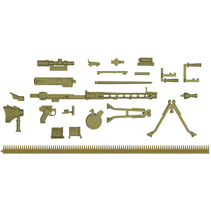 Tomytec 1/12 Scale Plastic Model : LittleArmory [LA064] MG3KWS Type