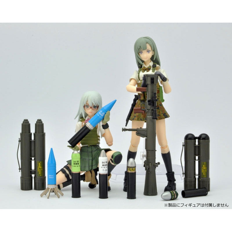 Tomytec 1/12 Scale Plastic Model : LittleArmory [LA073] 84mm Recoilless Gun M2 Type