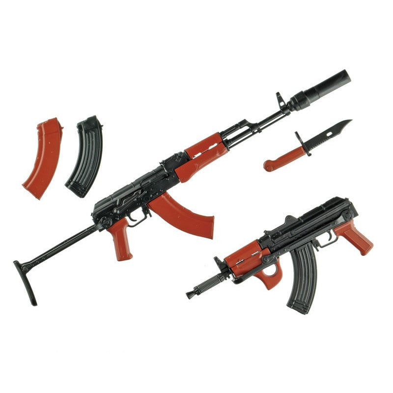 Tomytec 1/12 Scale Plastic Model : LittleArmory [LA079] AKMS & AKMSU Type